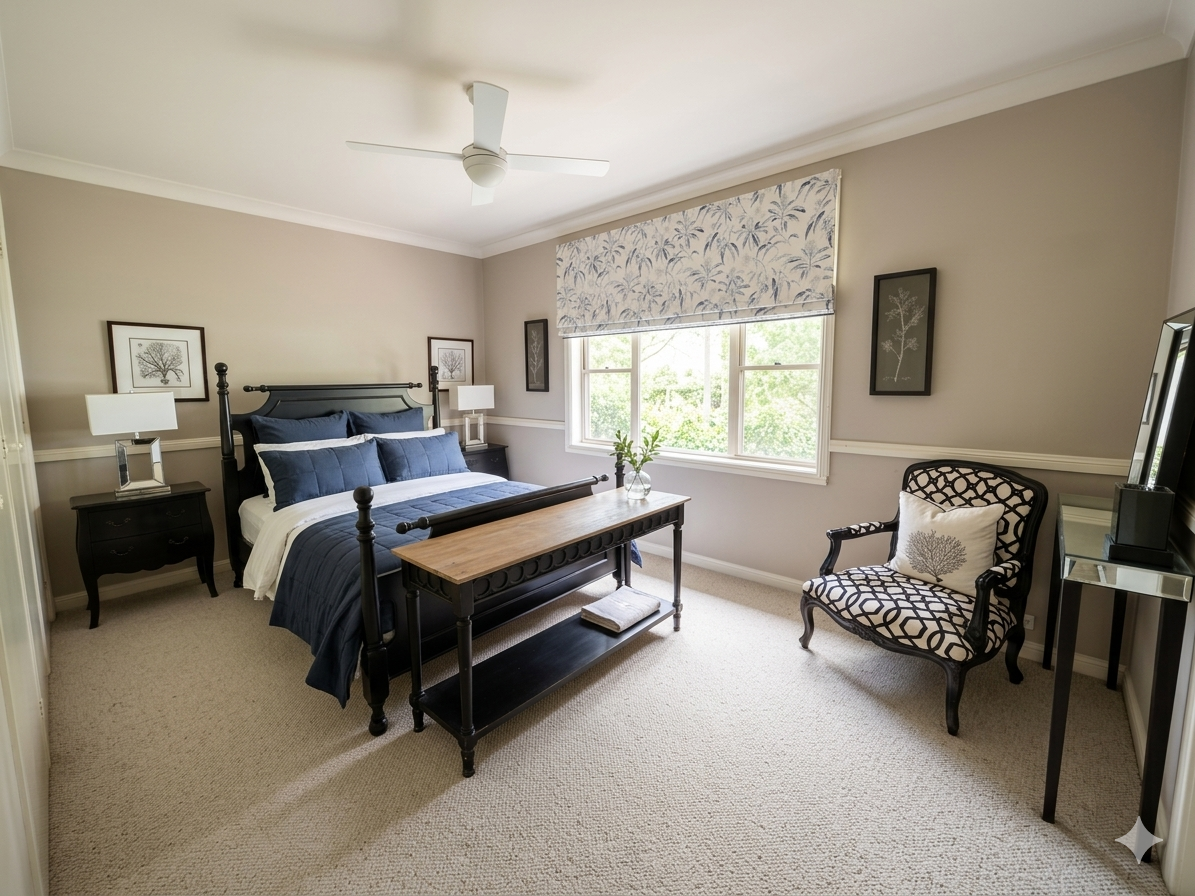 Eclectic interior example