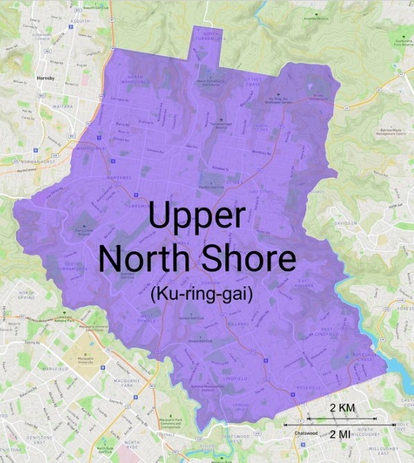 Upper North Shore Sydney